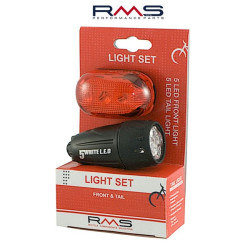 Σέτ φανάρια ποδηλάτου RMS APOLLO & GLOBE