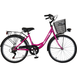 Ποδήλατο Πόλης Orient City Lady  ροζ 24"  6-Speed κωδ. 151416-ΡΟΖ