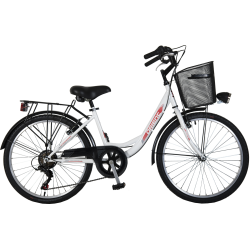 Ποδήλατο Πόλης Orient City Lady  24"  6-Speed κωδ. 151416-ΑΣΠΡΟ