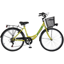 Ποδήλατο Πόλης Orient City Lady  28"  6-Speed κωδ. 151091-κιτρινο