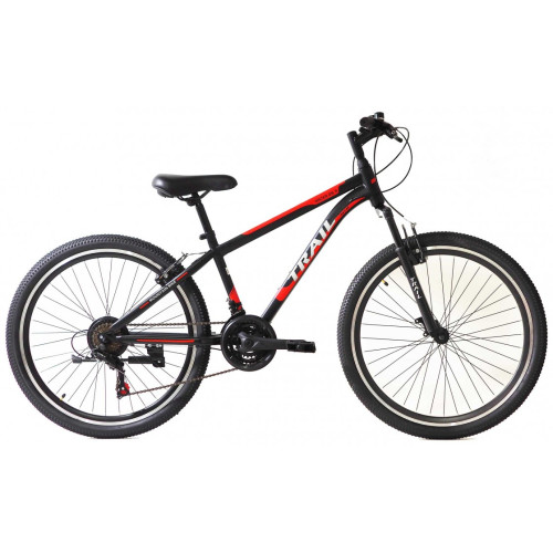 Trail 24 MTB 21T ανδρικό μαύρο/κόκκινο