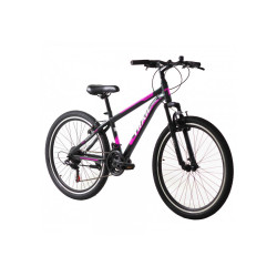 Trail 24" MTB 21T γυναικείοΜαύρο/Ροζ Trail 24" MTB 21T γυναικείοΜαύρο/Ροζ
