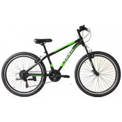 Trail 24" MTB 21T Ανδρικό Μαύρο/Πράσινο Trail 24" MTB 21T Ανδρικό Μαύρο/Πράσινο