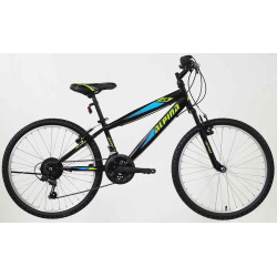 ALPINA ALPHA MTB 26'' 21G shimano με αναρτηση BLACK-GREEN  ALPINA ALPHA MTB 26'' 21G shimano με αναρτηση BLACK-GREEN