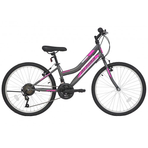 Ποδήλατο ALPINA ALPHA 24″ LADY Ανθρακί-ροζ 21 ΤΑΧΥΤΗΤΕΣ