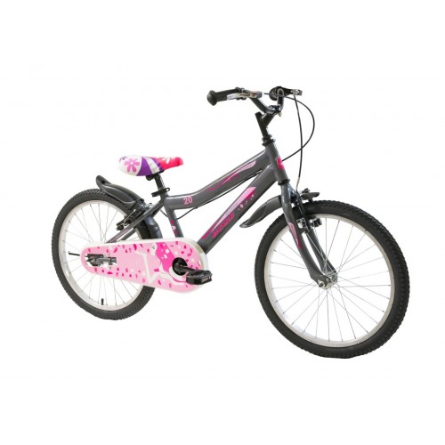 Boss 20" παιδικο ποδηλατο 2022 Ανθρακί-Ροζ