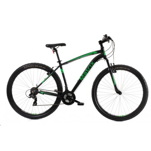Ποδήλατο βουνού MATRIX 29 ZENITH 2021 BLACK MATT/GREEN
